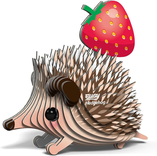 EUGY Eco-Friendly 3D Paper Puzzle (Hedgehog)