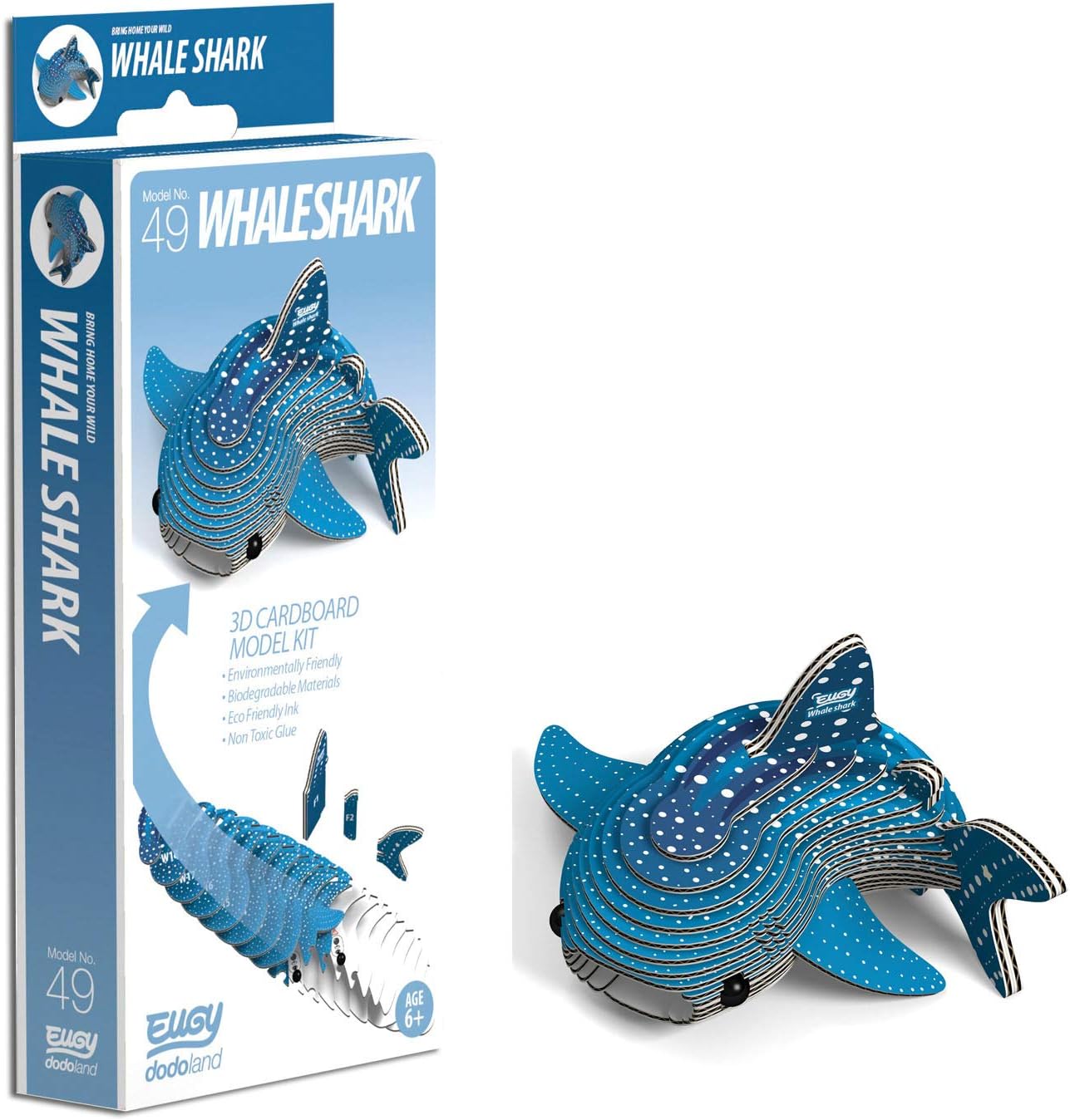 EUGY 3D Whale Shark