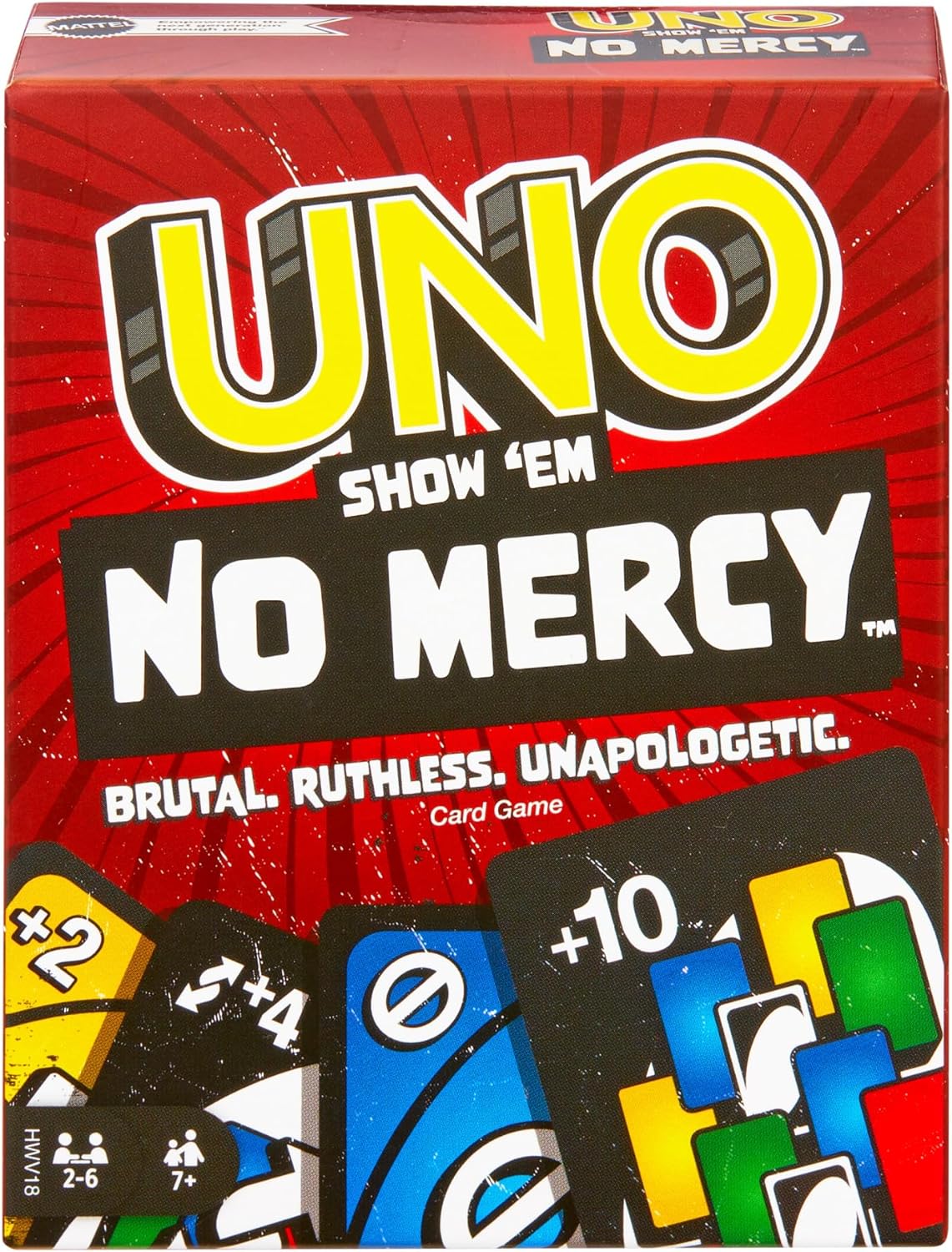 UNO Show ‘em No Mercy Card Game for Kids