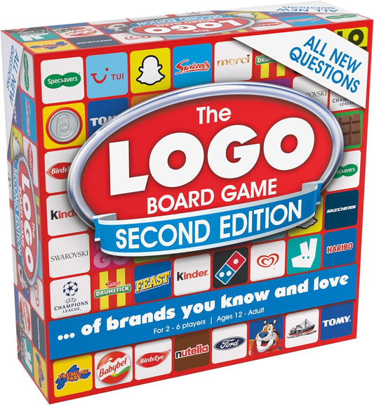 Drumond Park The LOGO Board Game Second Edition - The Family Board Game of Brands and Products You Know and Love, Family Games For Adults And Kids Suitable