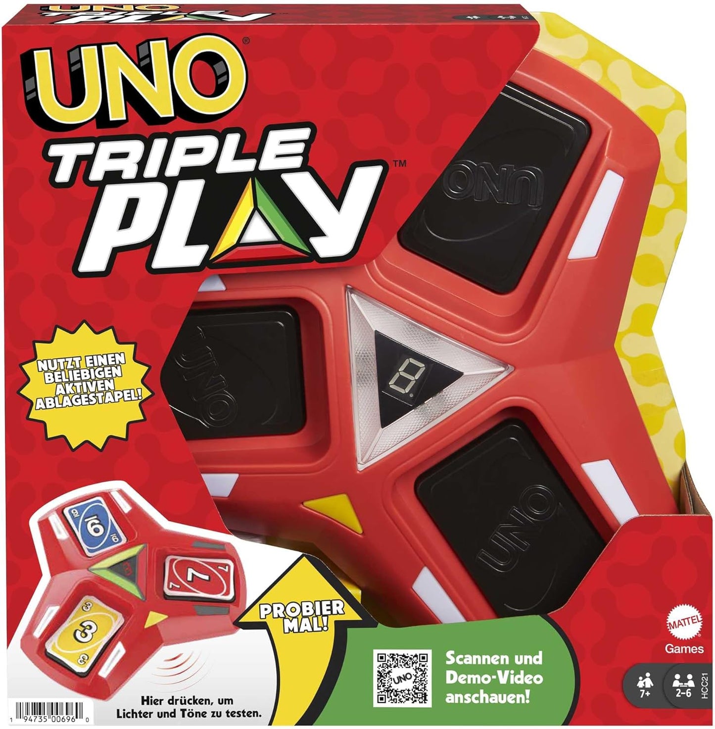 UNO Triple Play Card Game